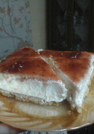 صورة لوصفة تشيز كيك الفراوله والتوت 🍰🍰
