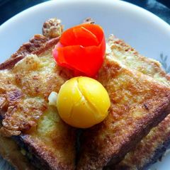 A picture of #Savory French Toast.