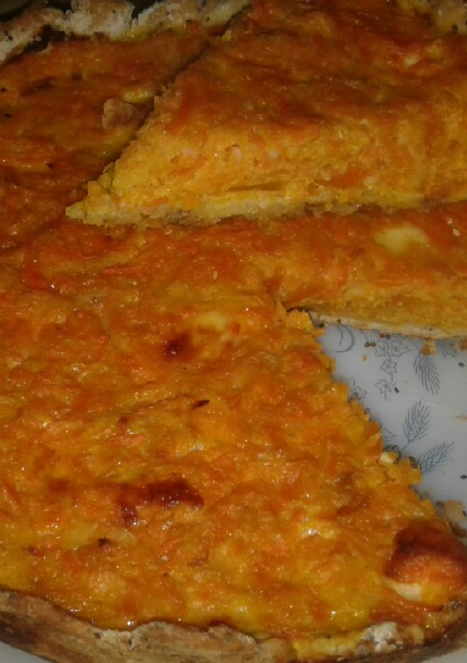 Una foto de Tarta de zanahoria súper fácil y económica