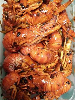 Foto resep Lobster Saos Lada Hitam (Black Pepper)