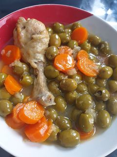 صورة لوصفة طاجين الزيتون