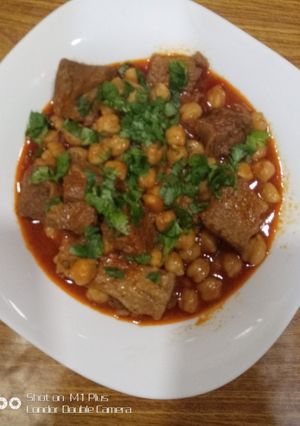 صورة لوصفة شطيطحة باللحم