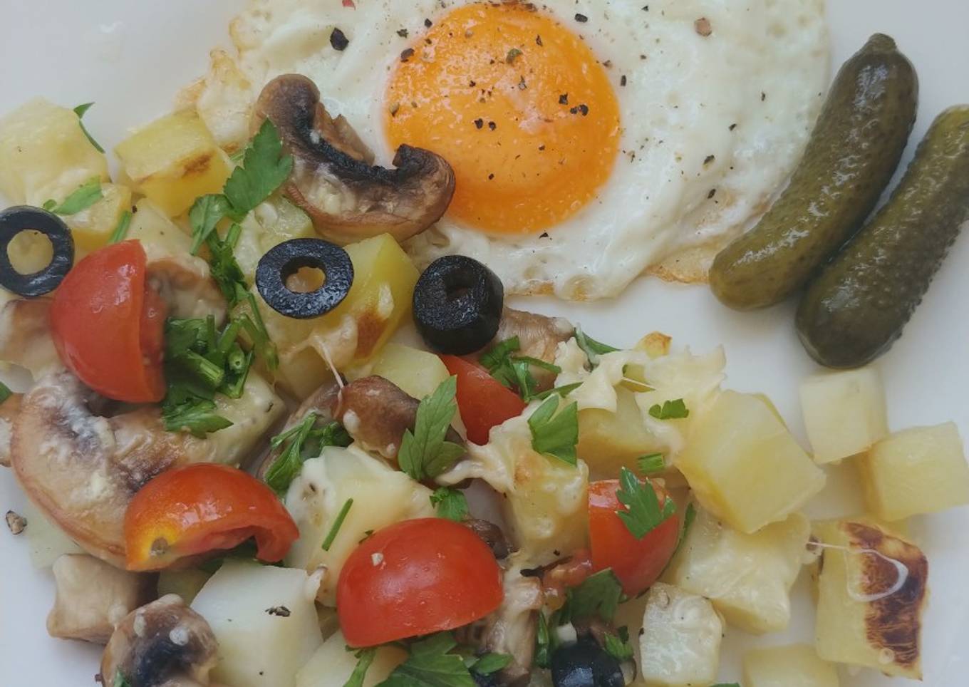 Step-by-Step Guide to Make Any-night-of-the-week Potato mushroom salad