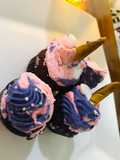 Colourful mini myni moo cup cakes uni corn