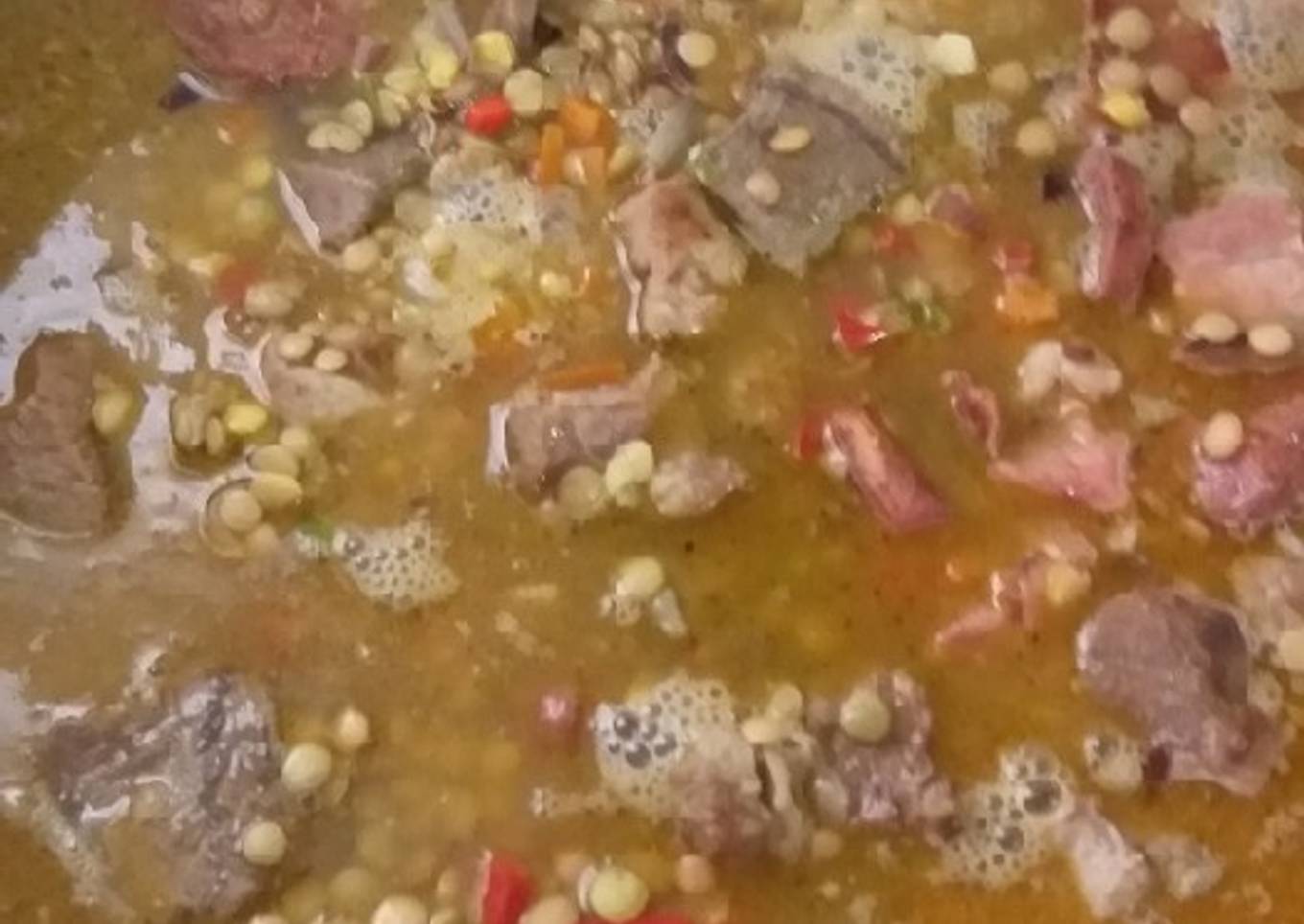 Guiso de lentejas