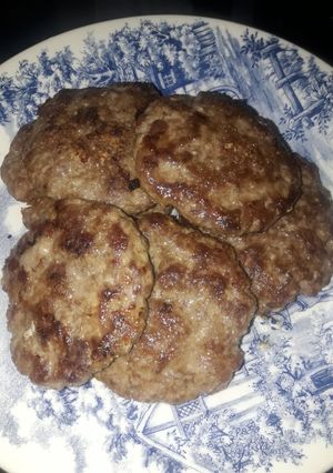 Una foto de Hamburguesas caseras!