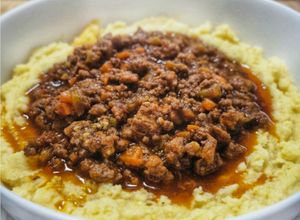 Foto principal de Polenta con salsa estilo Ragú