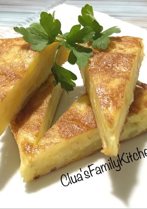 Foto resep #Tapas4 : Spanish omelette/Tortilla de patata