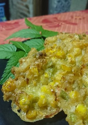 Foto resep Bakwan Jagung colok Udang