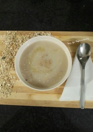صورة لوصفة شوربة او حريرة بالشوفان