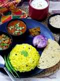 Traditional Punjabi Lunch Thali