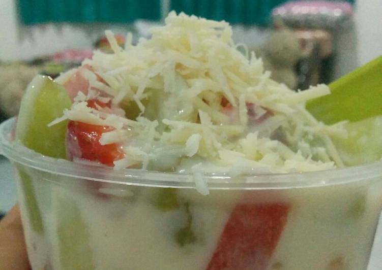 Fruits Salad | Salad Buah dg saus yg creamy