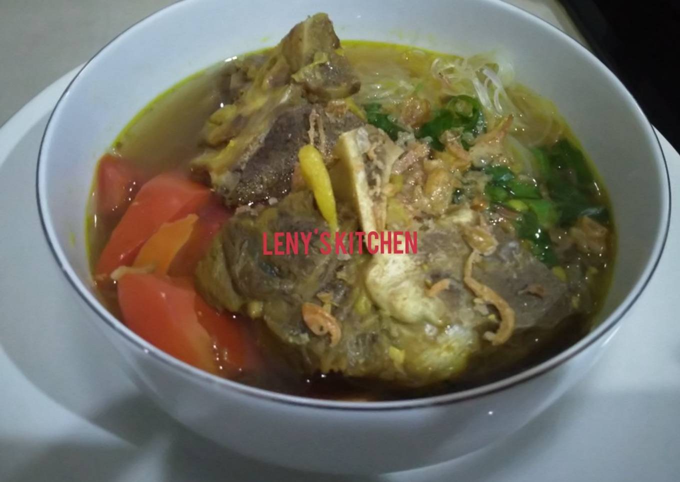 Soto ayam / tulang iga