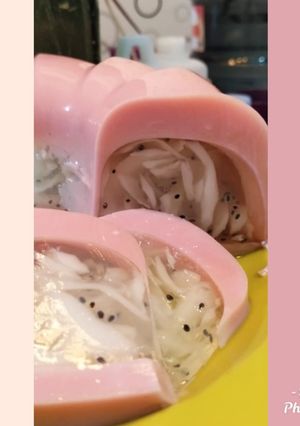 Foto resep Puding agar-agar kelapa muda