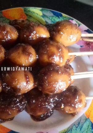 Foto resep Sate Telur Puyuh Bumbu Kecap