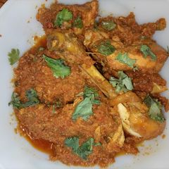 A picture of Tandoori chicken karahi.