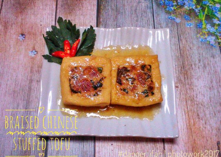 Resep Braised Chinese Stuffed Tofu, Bisa Manjain Lidah