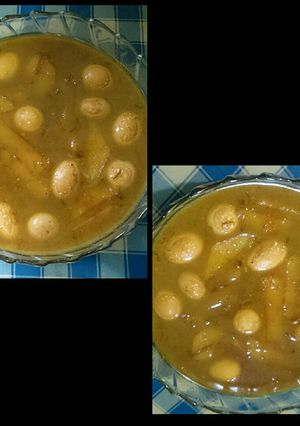 Foto resep Semur telur puyuh dan kentang