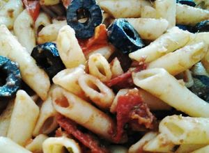 Una foto de Pasta a la putanesca