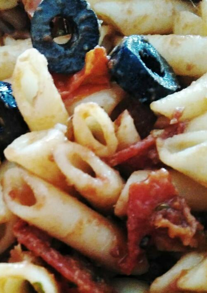 Una foto de Pasta a la putanesca