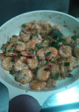 Foto resep Udang Mentega Saos Tiram