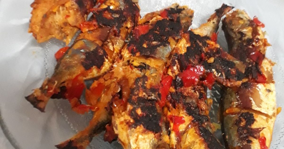 Kembung Bakar Teflon ala masakan Padang