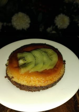 Una foto de Chocoflan o pastel imposible 🥧