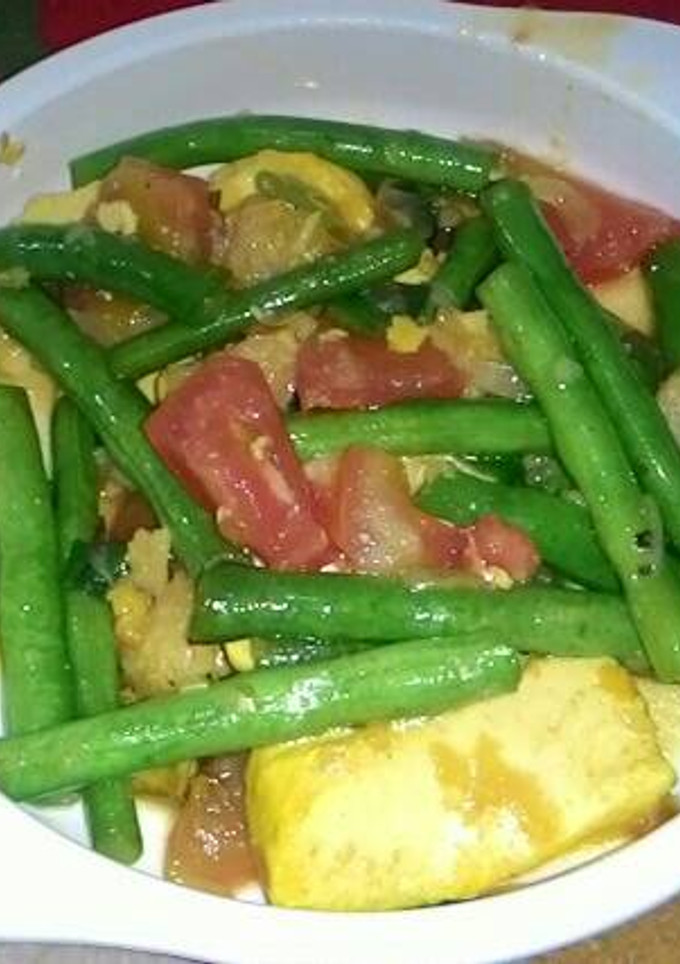 Foto resep Tumis Buncis Tahu