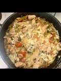 Pollo al roquefort