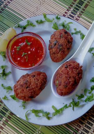 A picture of Egg Pakora#worldwideeggs.