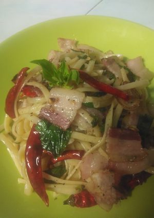 รูปของ สปาเก็ตตี้โอริโอ้ริบออย
