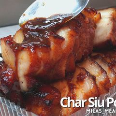 A picture of Char Siu Chinese Honey BBQ Pork.