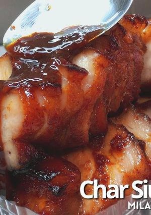 A picture of Char Siu Chinese Honey BBQ Pork.