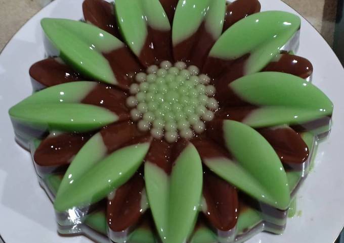 Puding Lapis Chocolatos