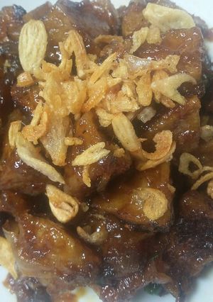 Foto resep Bakso goreng pedes manis