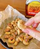 Caramel Nuts with Maple Syrup