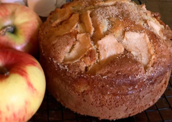 Ricetta di Veloce Torta di mele senza burro 💛🥰