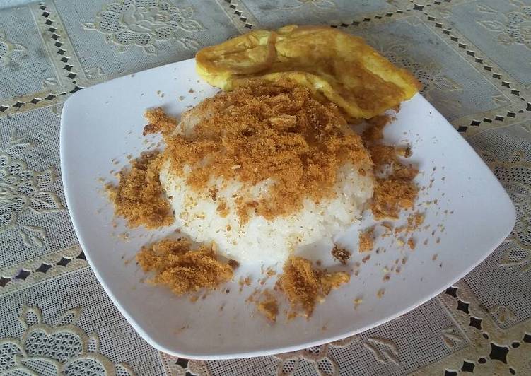 Ketan Telur Abon