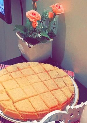 صورة لوصفة كيكة الرمل 👩🏻🍳🥧