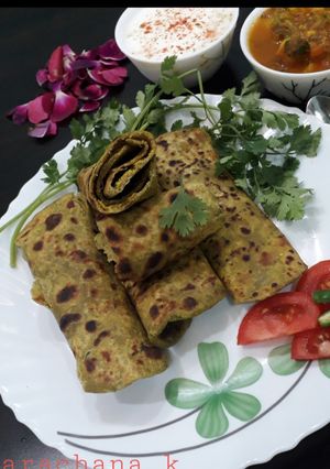 A picture of Jodhpuri paratha.