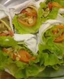 Wraps de Pollo y Verduras 🌯