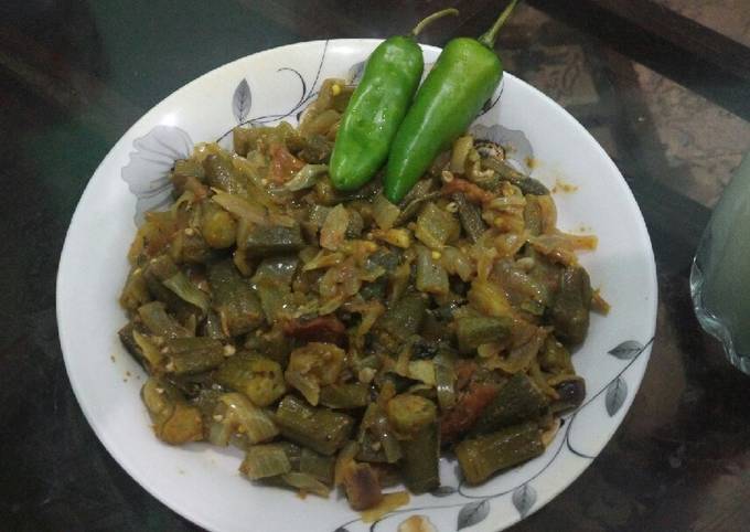 How to Make Favorite Achari bhindi