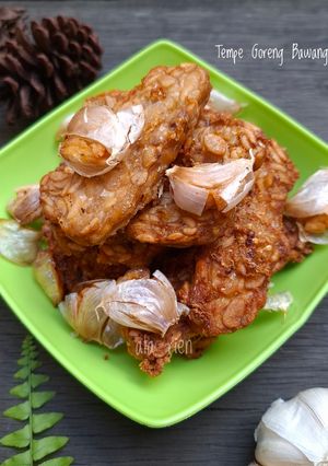Foto resep Tempe Goreng Bawang Putih (Tepung Tapioka)