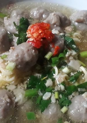 Foto resep Kuah bakso makyuss 🤤🍜