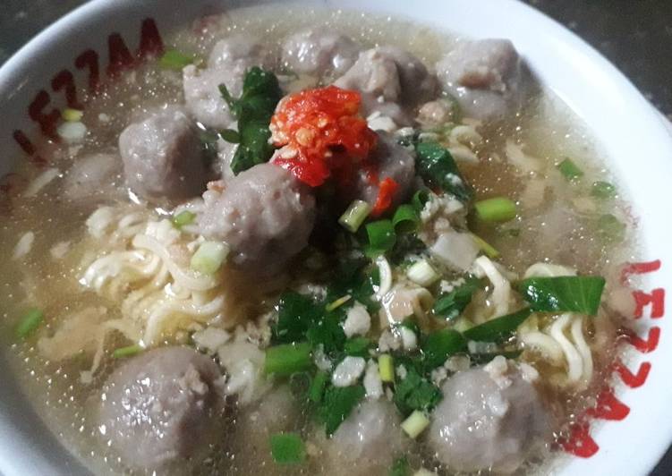 Kuah bakso makyuss 🤤🍜