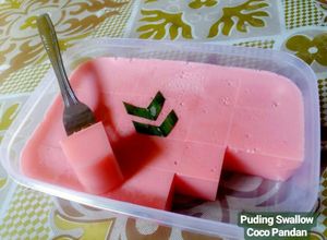 Foto resep Puding Swallow Coco Pandan