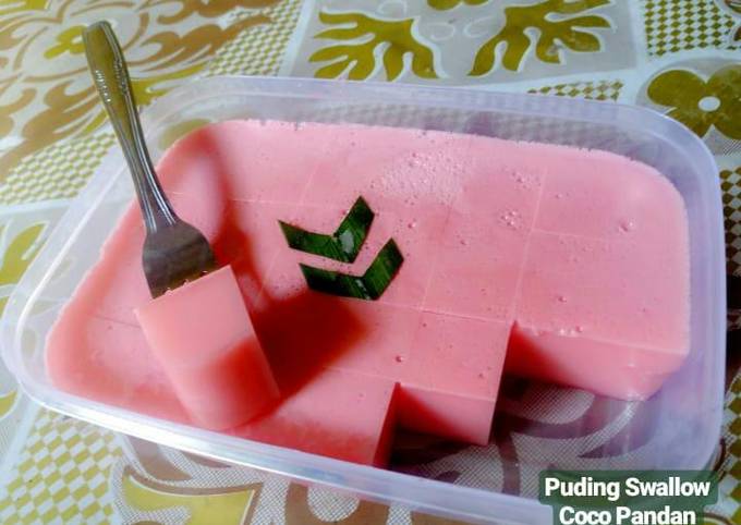 Resep Puding Swallow Coco Pandan Oleh Wiwik Syaifudin Cookpad