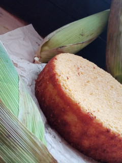 Una foto de Pan de elote
