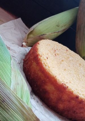 Una foto de Pan de elote