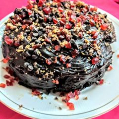 A picture of Chocolate cake.